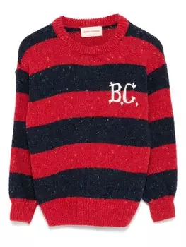 Bobo Choses свитер в полоску BC Vintage, красный