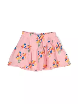 Bobo Choses юбка Fireworks с оборками, розовый