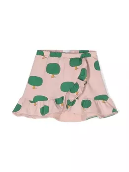 Bobo Choses юбка с принтом Green Tree, розовый