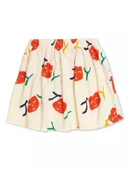 Bobo Choses юбка Smiling, белый