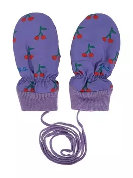 Bobo Choses варежки вишневые, фиолетовый