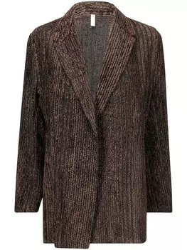Boboutic фактурный блейзер, коричневый