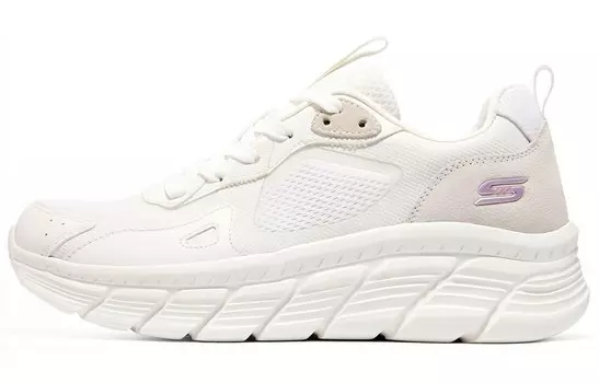 BOBS B FLEX HI Кроссовки для жизни женские с низким верхом молочно-белого цвета Skechers