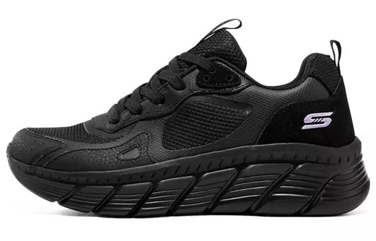 BOBS B FLEX HI Кроссовки Lifestyle женские с низким верхом черного цвета Skechers