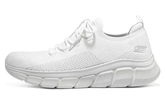 BOBS B FLEX Кроссовки для мужчин с низким верхом белого цвета Skechers