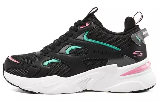 BOBS BAMINA Кроссовки для женщин средней высоты, черные Skechers