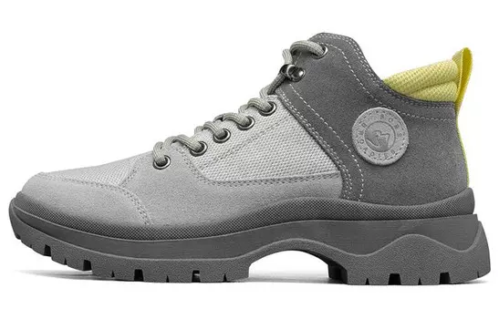 BOBS BROADIES Ботинки женские серые Skechers