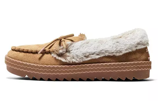 BOBS COZY KISS Кроссовки для повседневной носки женские, низкие, коричневые Skechers