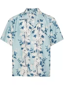 BODE рубашка Bamboo Forest с принтом, синий