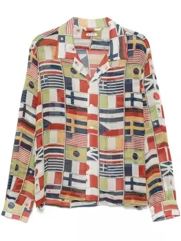 BODE рубашка International, синий