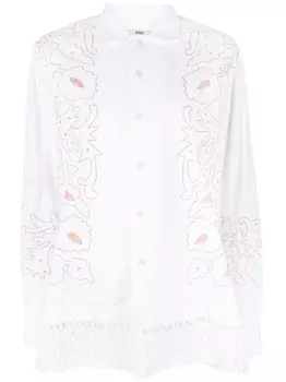BODE рубашка с вышивкой, белый