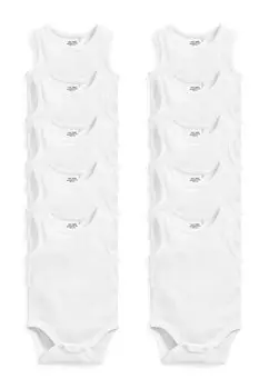 Боди 10 PACK VEST Next, цвет white