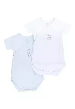 Боди 2 PACK Chicco, цвет light blue