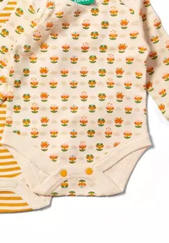 Боди 2 PACK Little Green Radicals, молочный