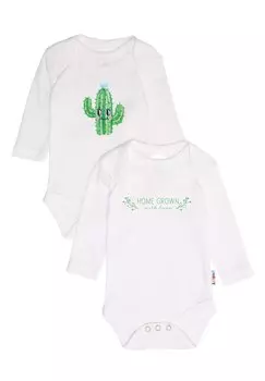 Боди 2 PACK MIT NIEDLICHEM FRONTPRINT Liliput, цвет wei