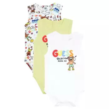 Боди (3 шт.) Guess, мультиколор