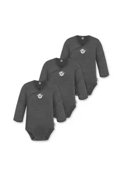 Боди 3ER PACK normani Outdoor Sports, антрацит