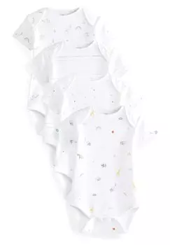 Боди 4-Pack Next, белый