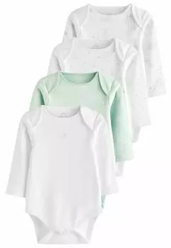 Боди 4 PACK PRINTED LONG SLEEVE Next, цвет mint green