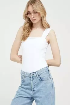 Боди Abercrombie & Fitch, белый