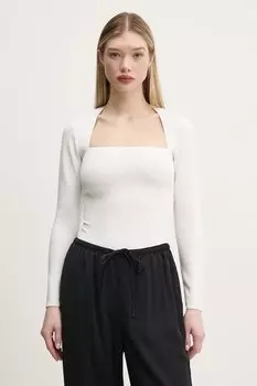 Боди Abercrombie & Fitch, белый