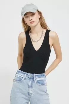 Боди Abercrombie & Fitch, черный