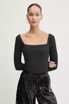 Боди Abercrombie & Fitch, черный