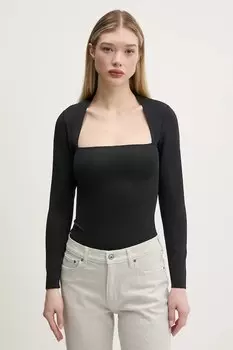 Боди Abercrombie & Fitch, черный