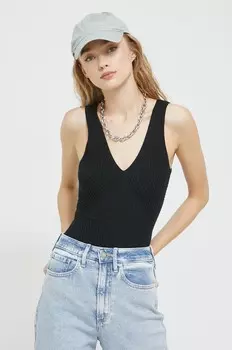 Боди Аберкромби и Фитч Abercrombie & Fitch, черный