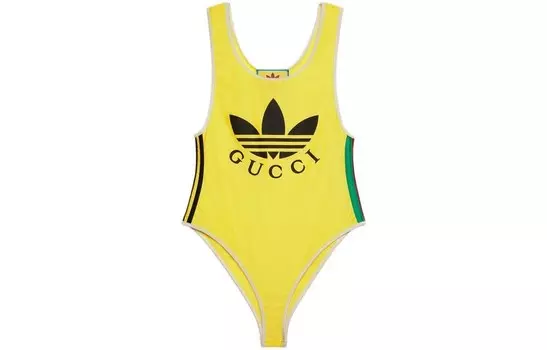 Боди Adidas Originals x Gucci, желтый