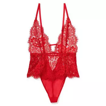 Боди Adore Me Anouchka Teddy, красный