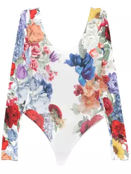 Боди alice + olivia rhys, белый