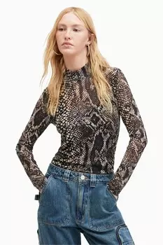 Боди Allsaints Elia Valley All Saints, черный