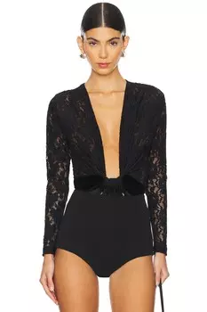 Боди аманда Leslie Amon, черный