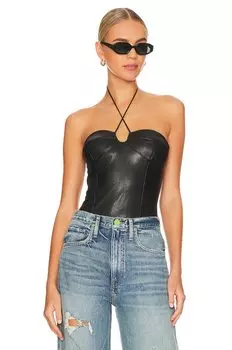 Боди Amanda Uprichard Greca, черный