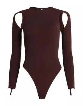 Боди Andredamo, темно-коричневый