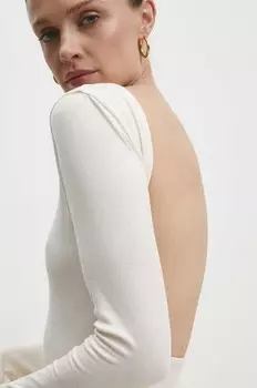 Боди Answear Lab, бежевый