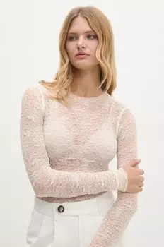 Боди Answear Lab, бежевый