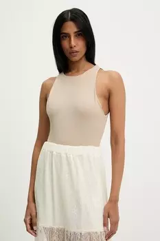Боди Answear.Lab, бежевый