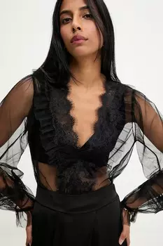 Боди Answear.Lab, черный