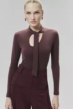 Боди Answear Lab, коричневый