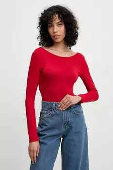 Боди Answear.Lab, красный