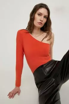 Боди Answear Lab, оранжевый