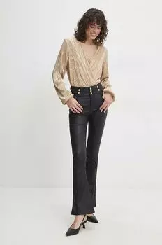 Боди Answear Lab, золотой