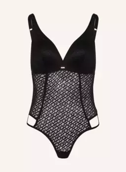 Боди б кружевное Boss, черный