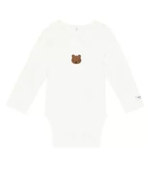 Боди baby davis из хлопкового джерси Donsje, белый