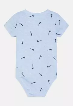 Боди BABY ESSENTIALS BODYSUIT UNISEX 3 PACK Nike Sportswear, синий