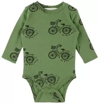 Боди Baby Green 'By Bike Only' nadadelazos