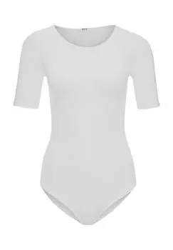 Боди Багамские острова корректирующее, бесшовное, женское Wolford, белый