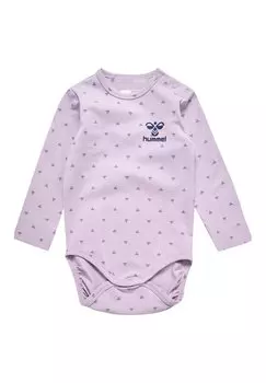 Боди BEESY L/S Hummel, цвет orchid petal